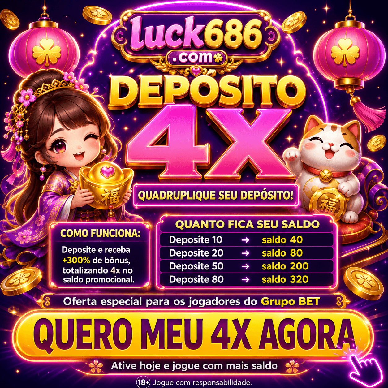 Screenshot da LUCK686.COM