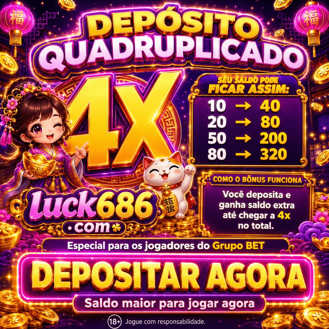 Screenshot da LUCK686.COM