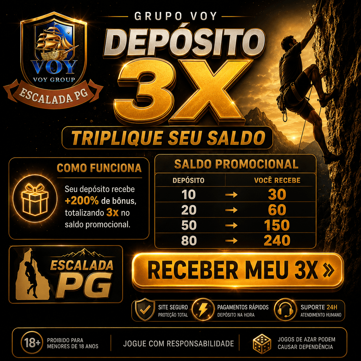 Screenshot da VOY ESCALADAPG.COM