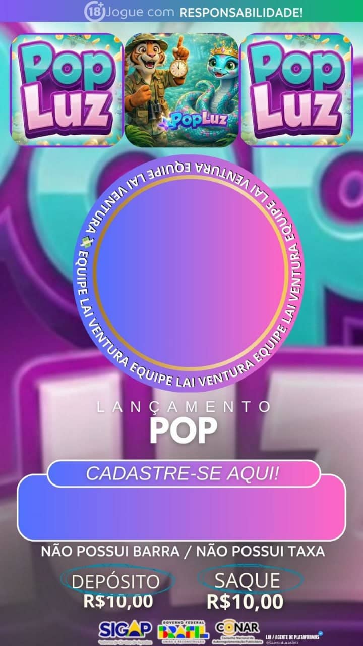 Screenshot da POPLUZ.COM
