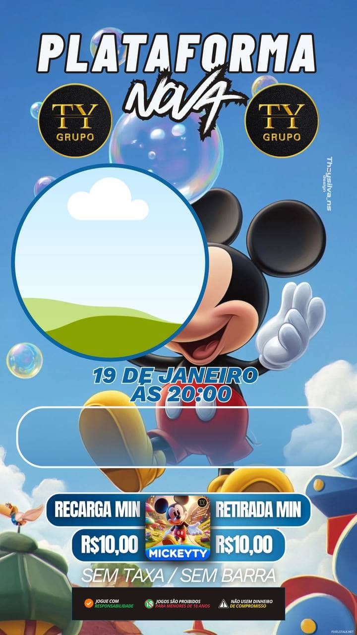 Screenshot da MICKEY-TY.COM