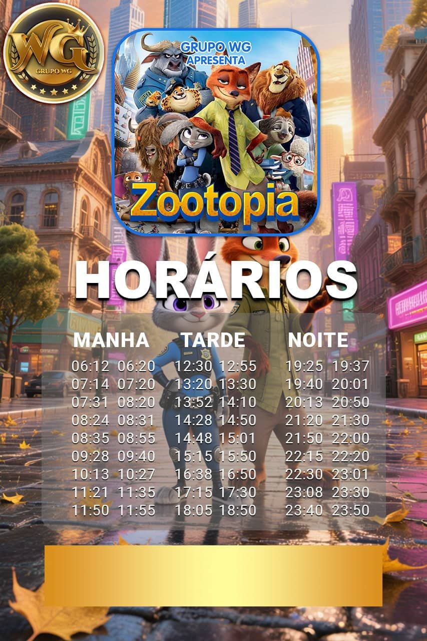 Screenshot da WG-ZOOTOPIA.COM