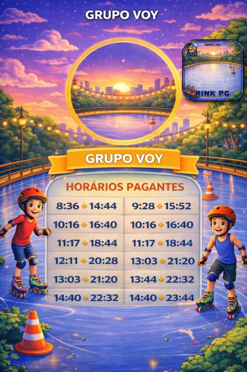 Screenshot da VOY-RINK-PG.COM