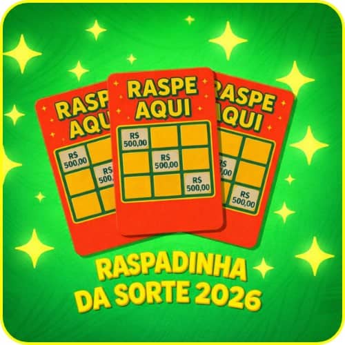 Screenshot da RASPADINHA2026.COM