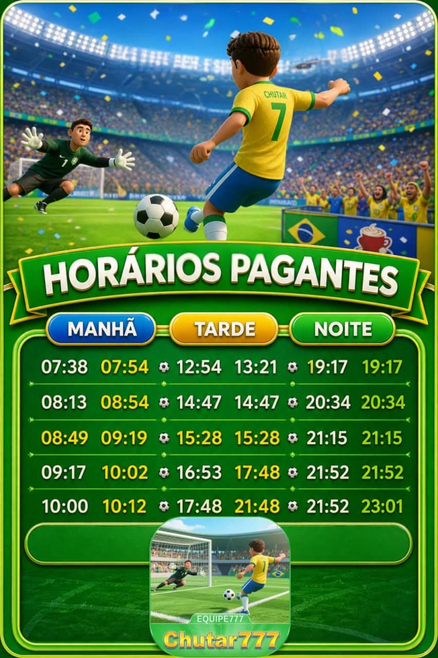 Screenshot da CHUTAR777.COM
