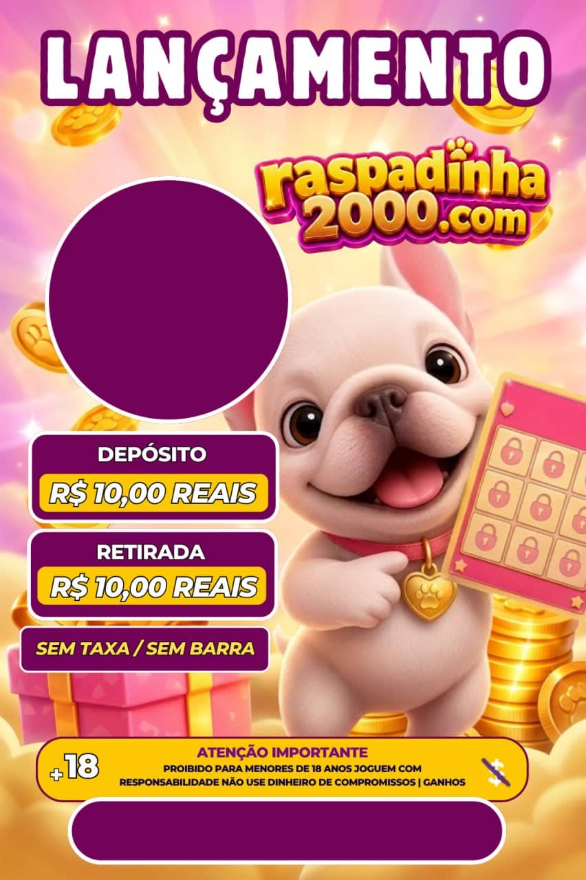 Screenshot da RASPADINHA2000.COM