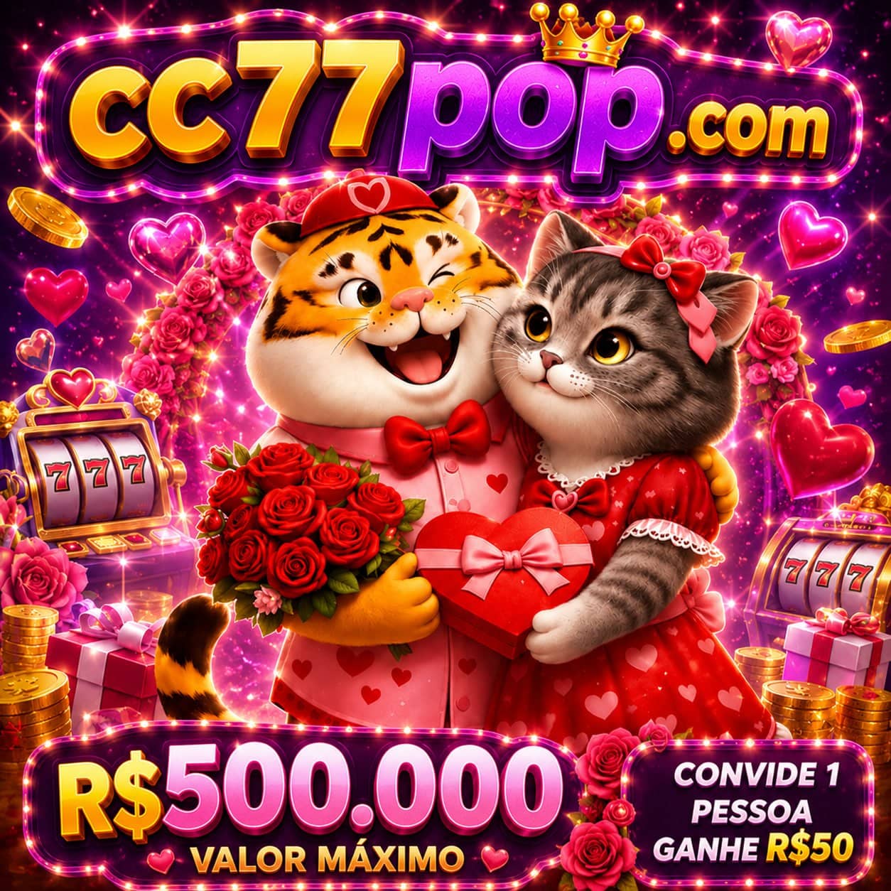 Screenshot da CC77POP.COM