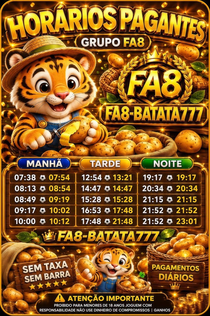 Screenshot da FA8 BATATAA777.COM