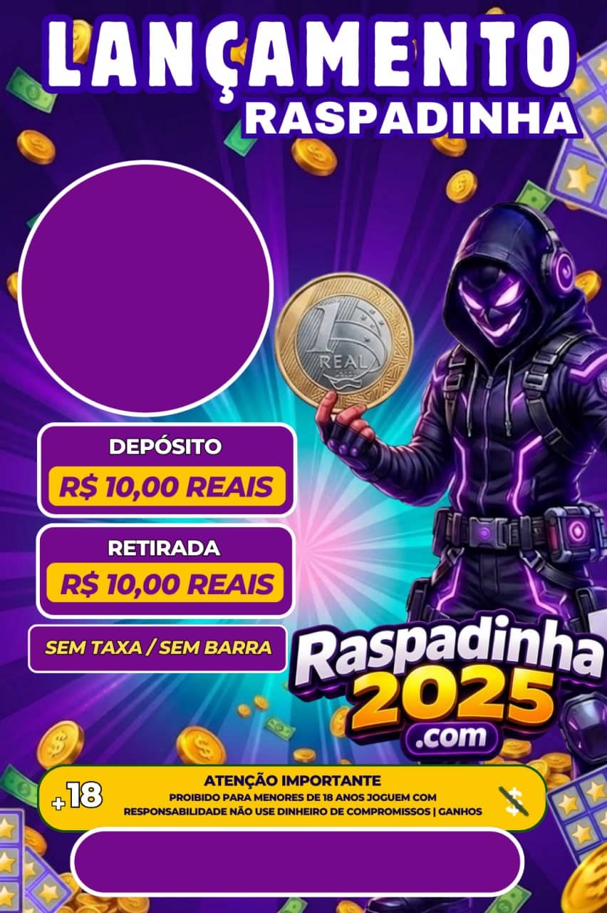 Screenshot da RASPADINHA2025.COM