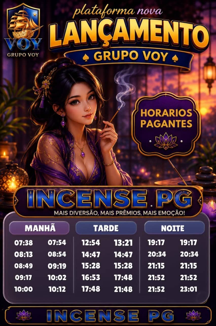Screenshot da VOY INCENSEEPG.COM