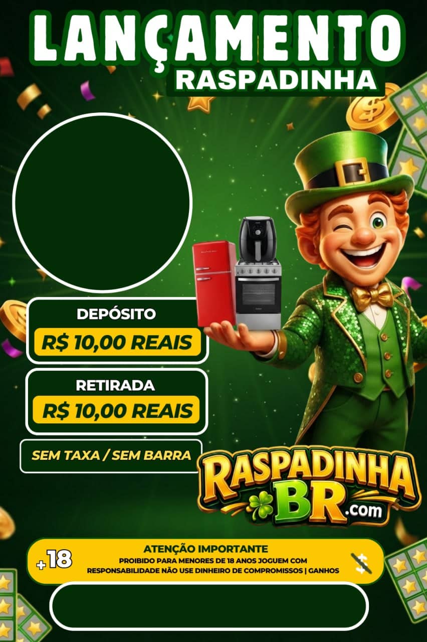 Screenshot da RASPADINHA BR.COM