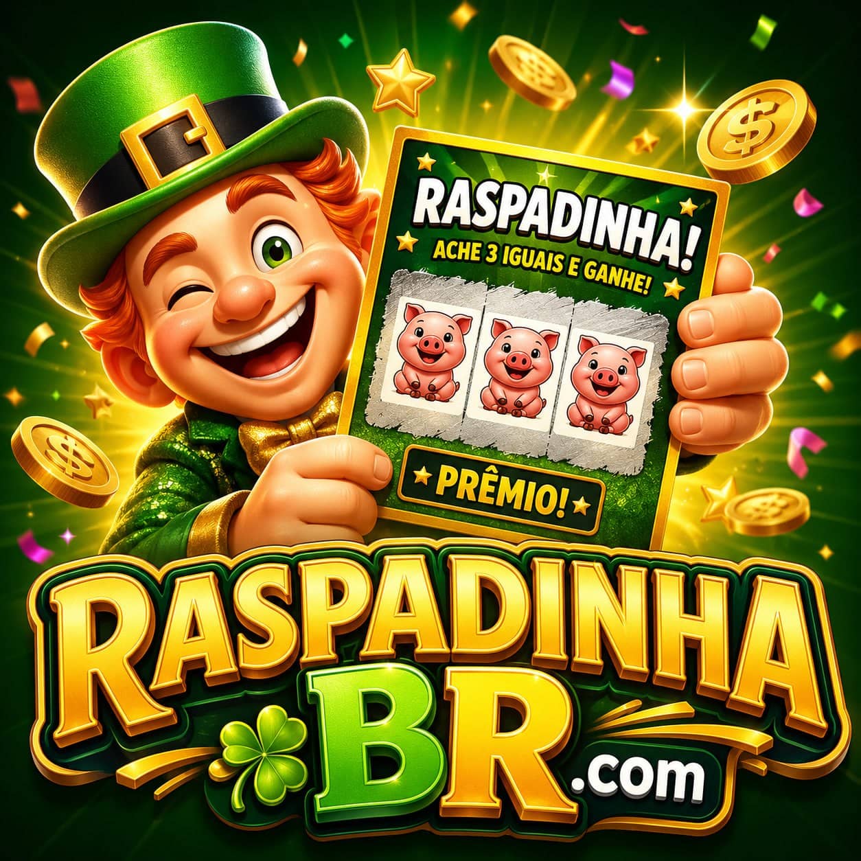 Screenshot da RASPADINHA BR.COM