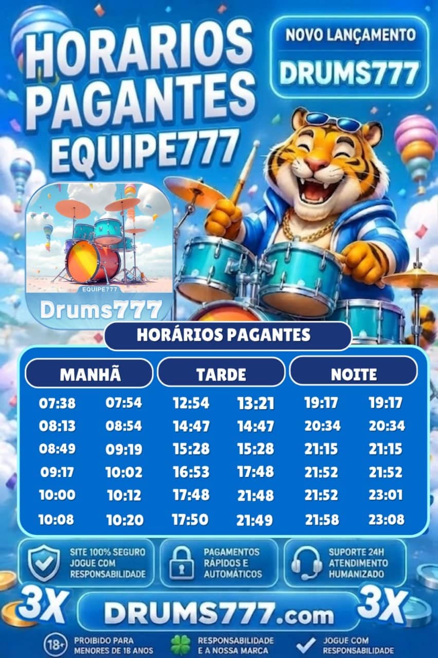 Screenshot da DRUMSS777.COM