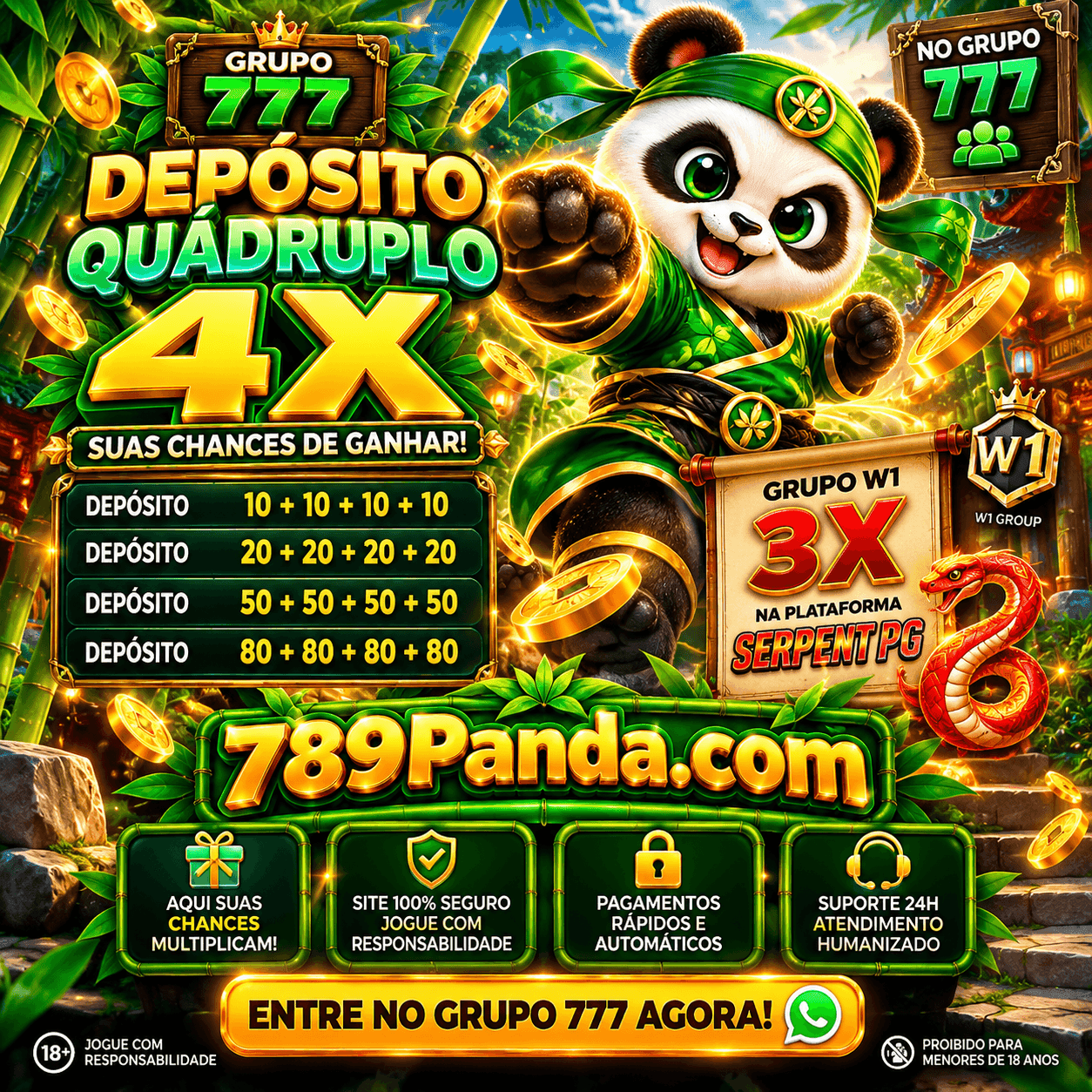 Screenshot da 789PANDA.COM