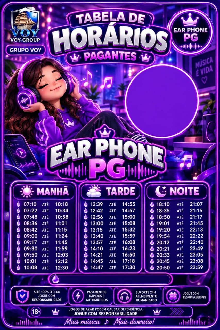 Screenshot da VOY EARPHONEPG.COM