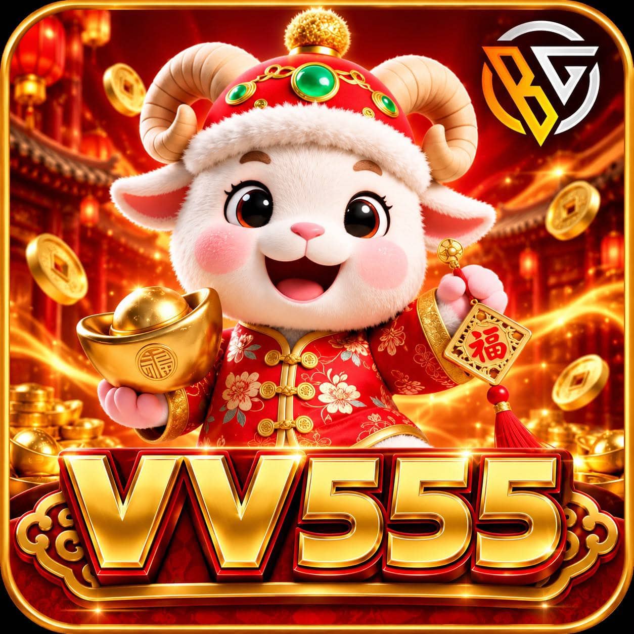Screenshot da BG VV555.COM