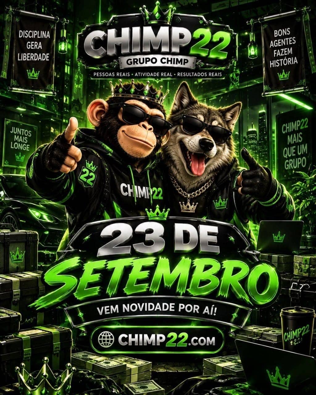 Screenshot da CHIMP.COM