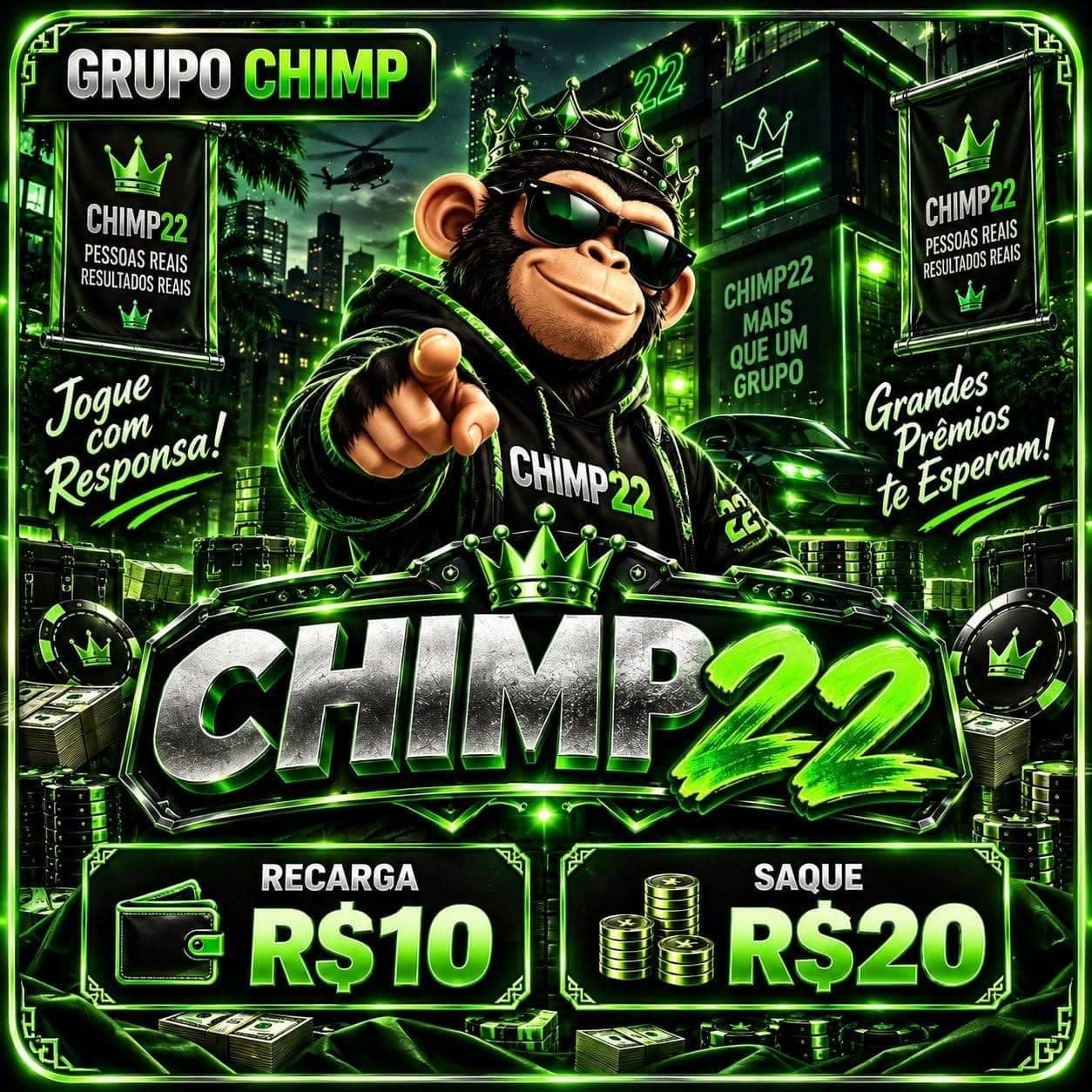 Screenshot da CHIMP.COM
