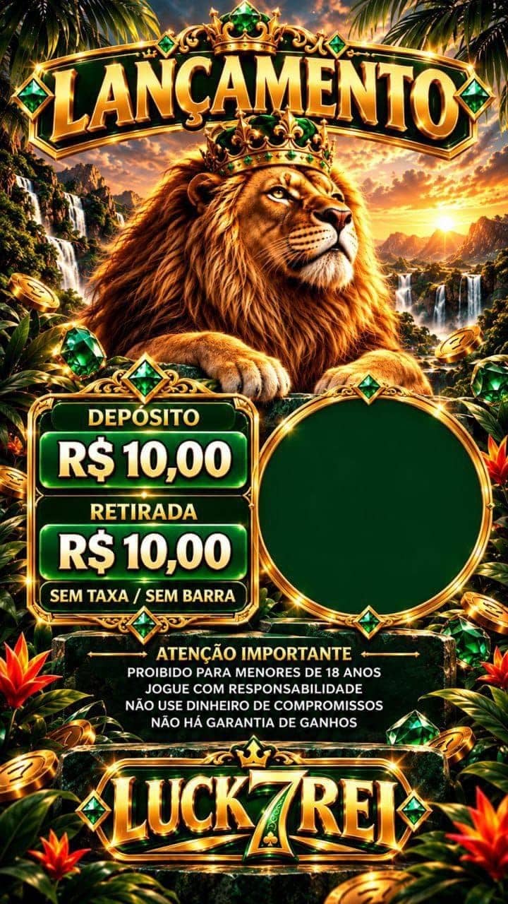 Screenshot da LUCK7REI.COM