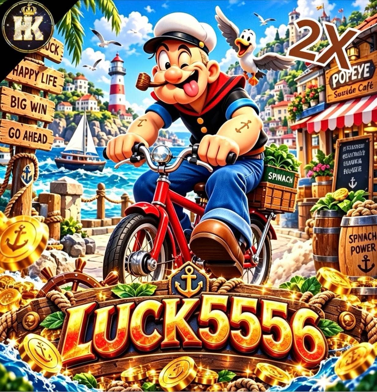 Screenshot da LUCK5556.COM