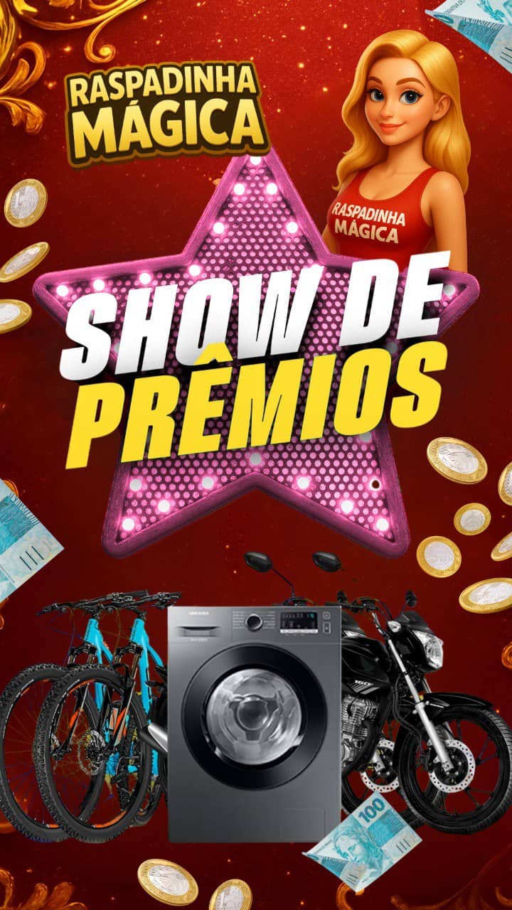 Screenshot da RASPADINHA MÁGICA