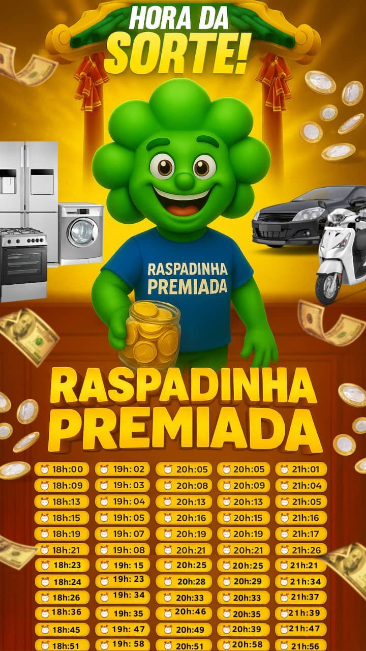 Screenshot da RASPADINHA PREMIADA