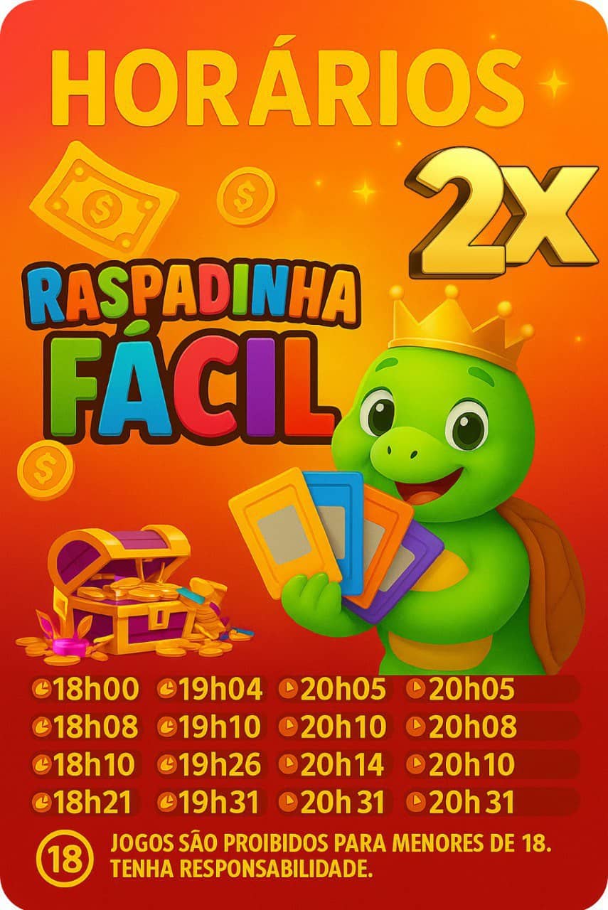 Screenshot da RASPADINHA FACIL - LANÇAMENTO