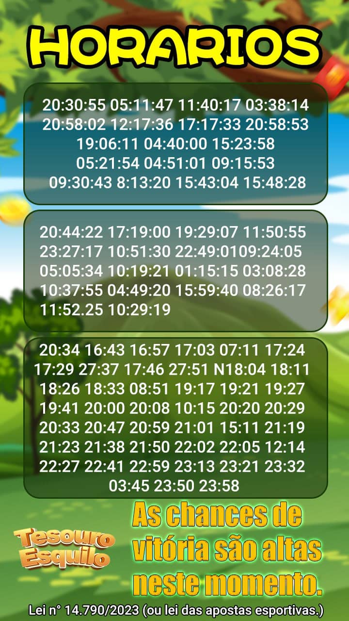 Screenshot da JOGO DO ESQUILO - LANÇAMENTO TESOURO DO ESQUILO