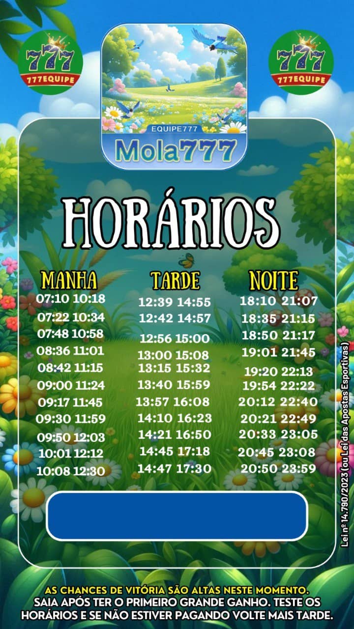 Screenshot da Mola777.com