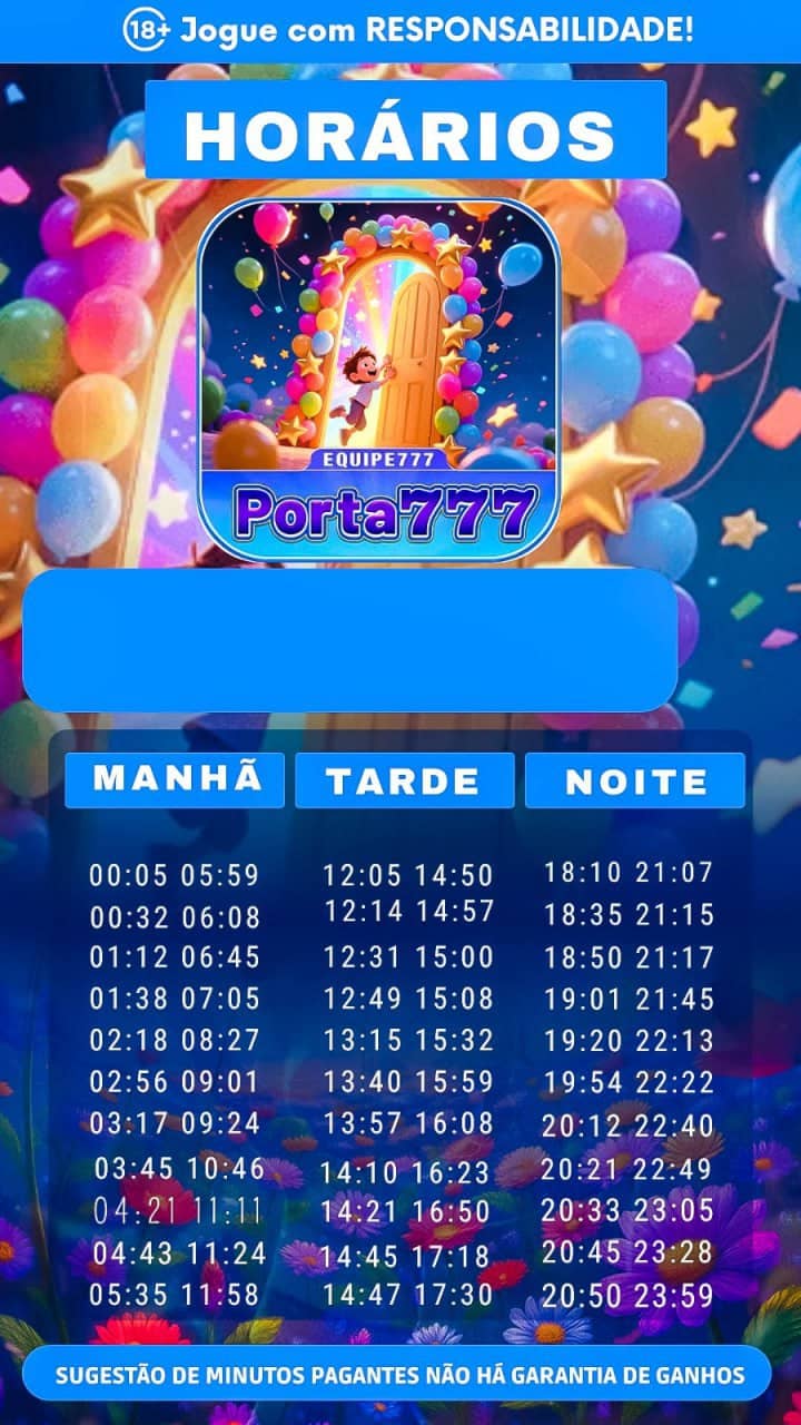 Screenshot da PORTA777.com