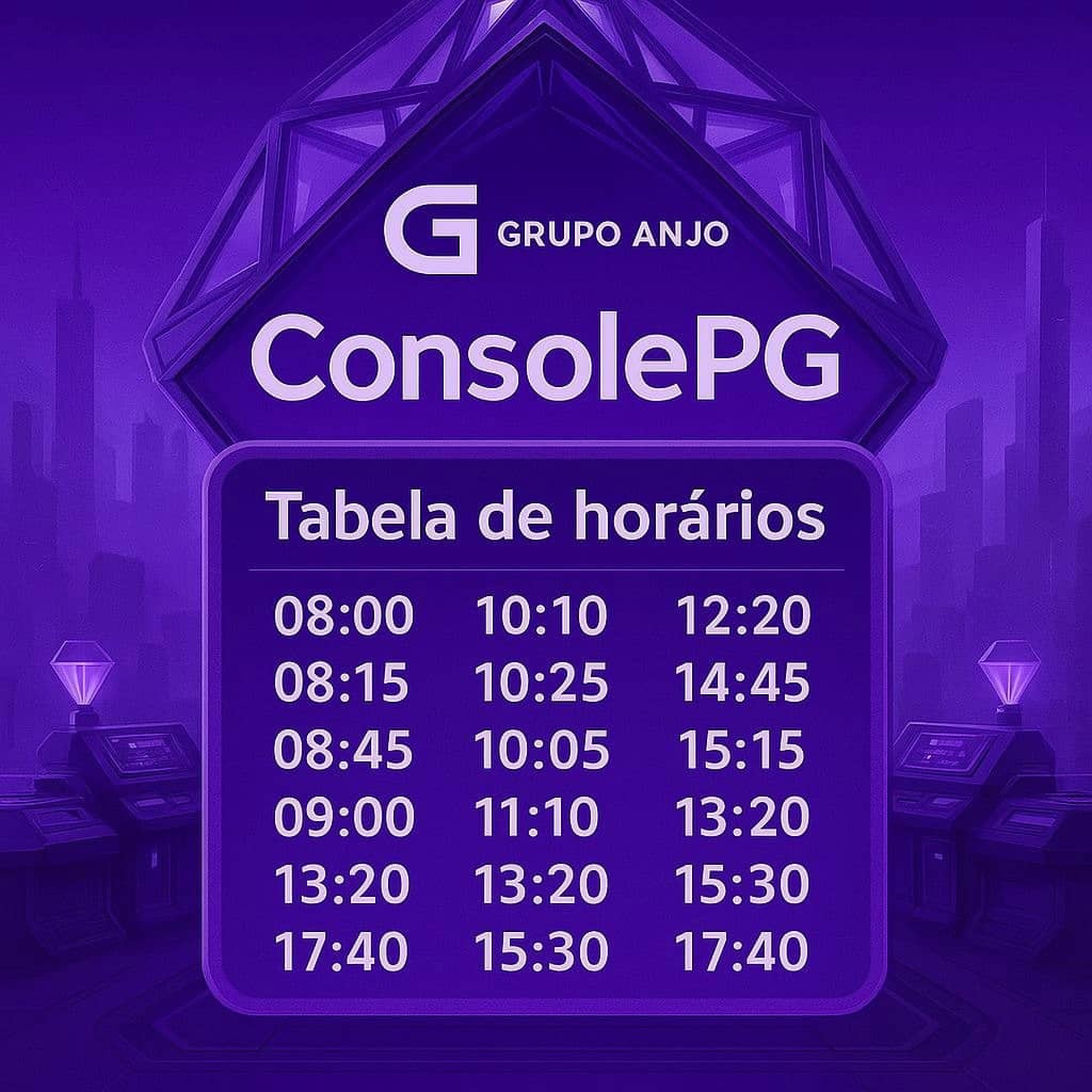 Screenshot da ConsolePG.com