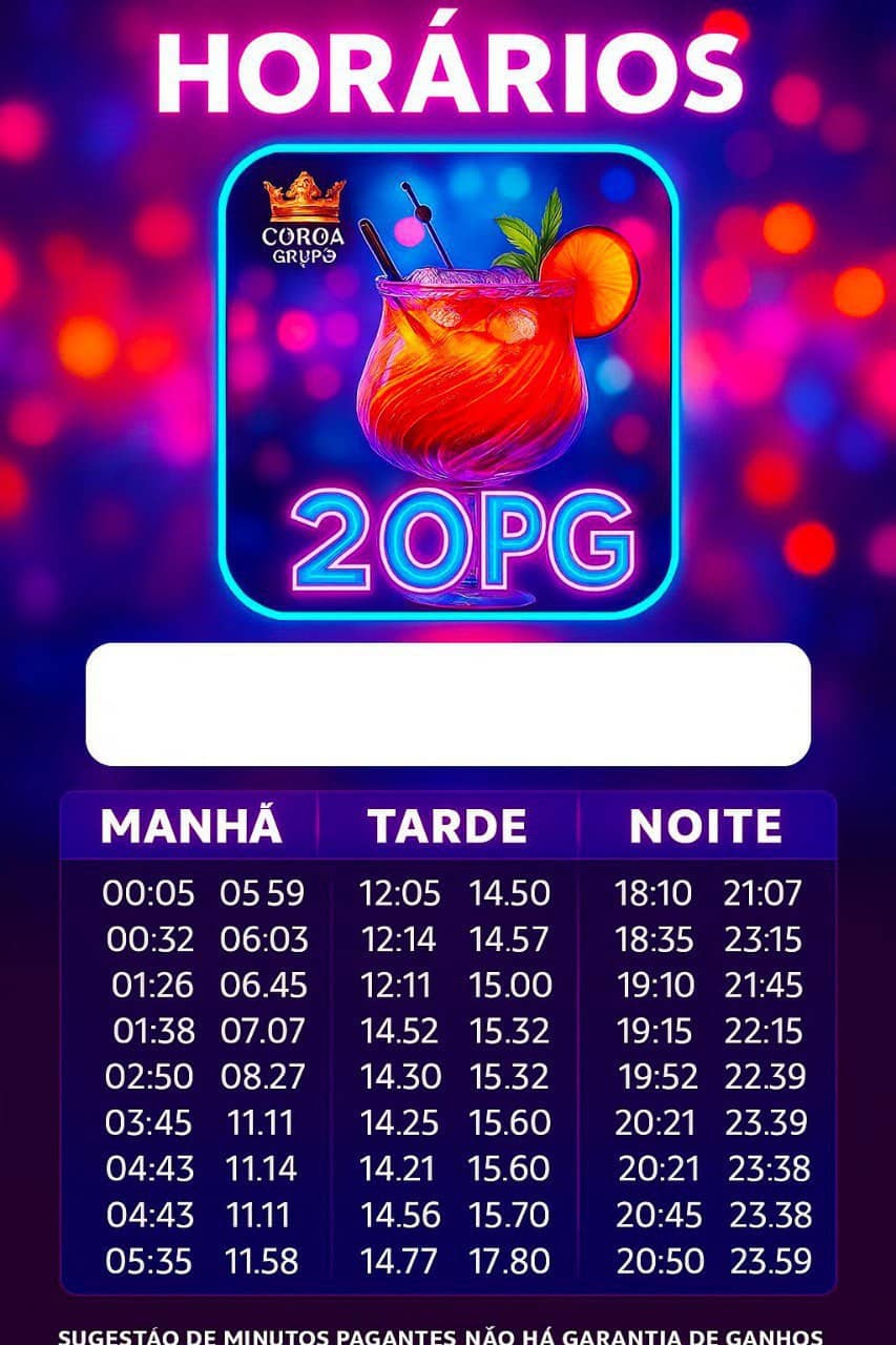 Screenshot da 20PG.com