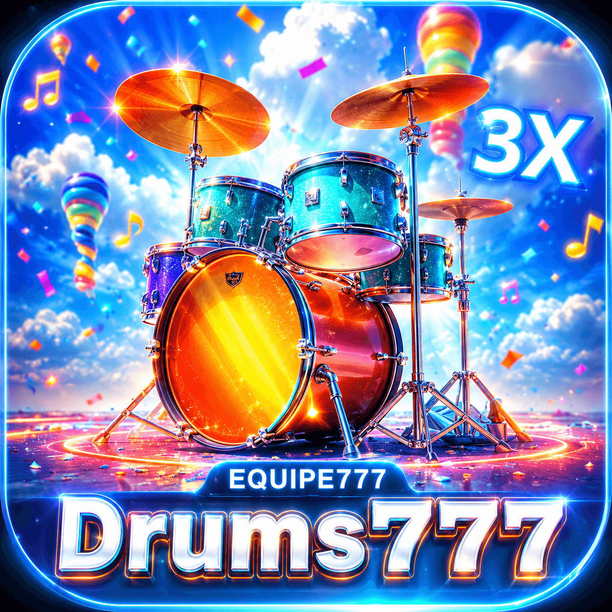 Logo DRUMSS777.COM - DEPOSITO 3X