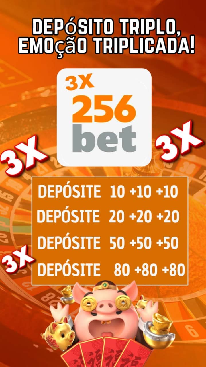 Logo 256BET.COM - DEPOSITO 3X