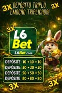 Logo L6-BET.COM - DEPOSITO 3X