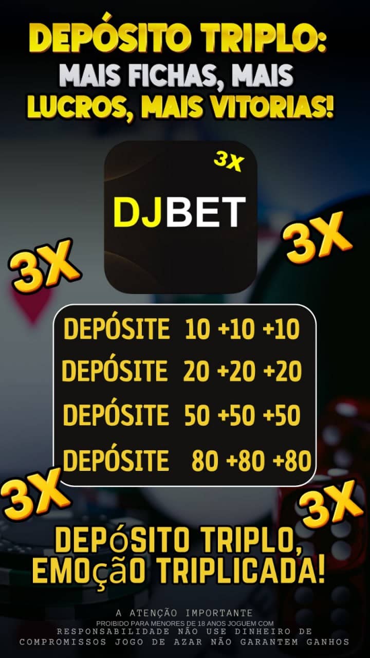 Logo DJ-BET.COM - DEPOSITO 3X