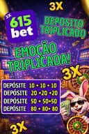 Logo 615BET.COM - DEPOSITO 3X