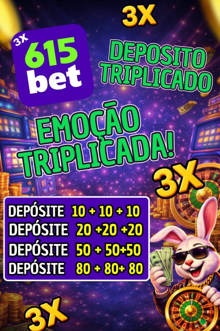 Logo 615BET.COM - DEPOSITO 3X