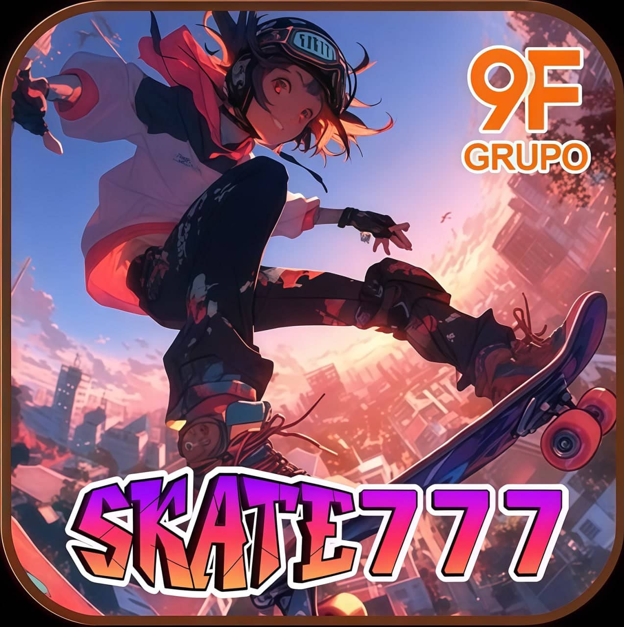 Logo 9F-SKATE777.COM