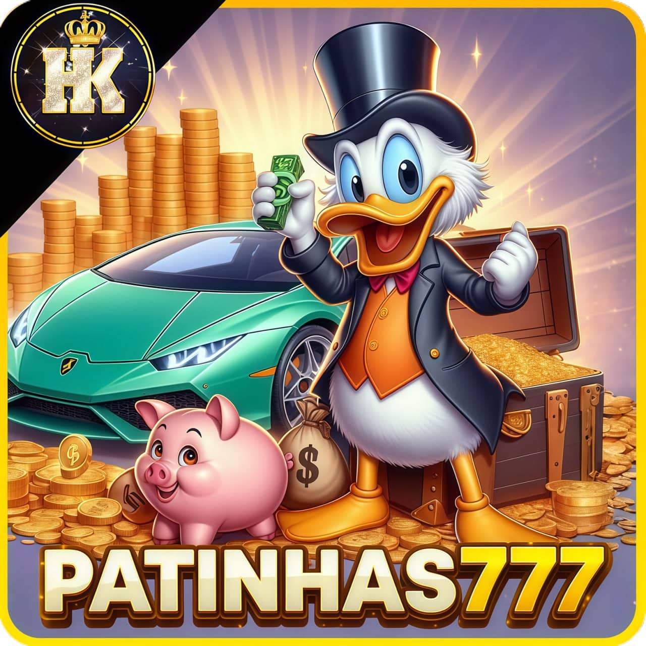 Logo PATINHAS777.COM - DEPOSITO 2X