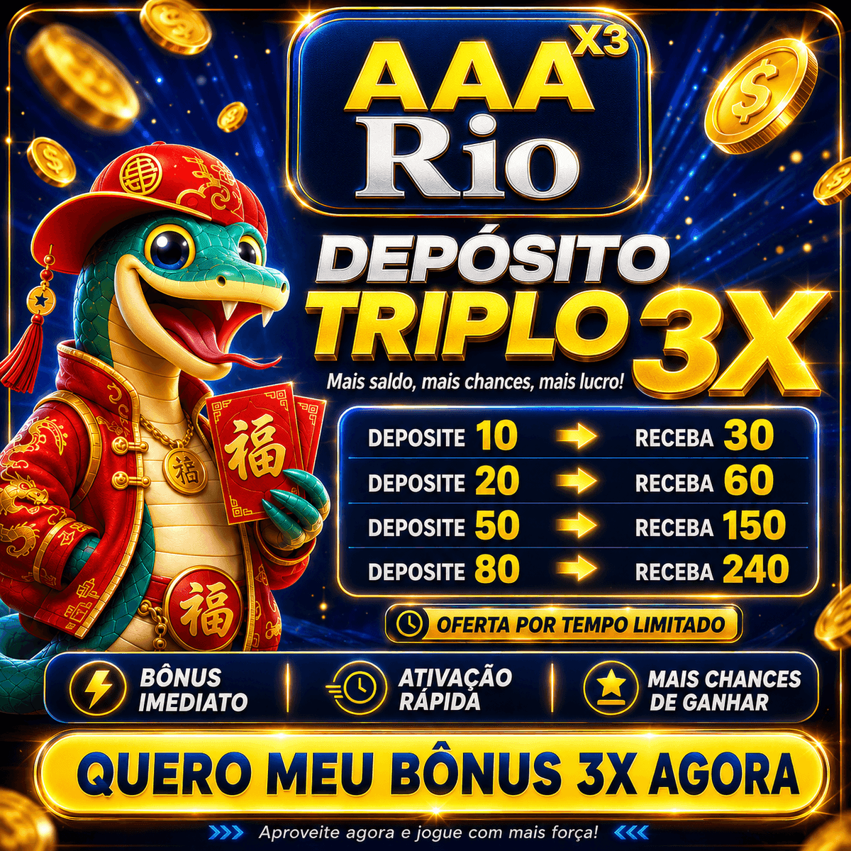 Logo AAARIO1.COM - DEPOSITO 3X