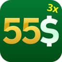 Logo 55STK.COM - DEPOSITO 3X