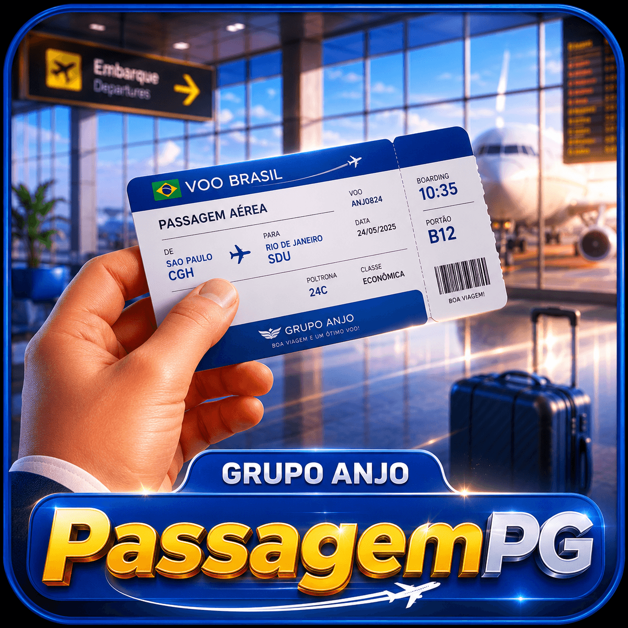 Logo PASSAGEM PG.COM