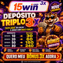 Logo 15WIN011.COM - DEPOSITO 3X