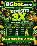 Logo 8GBET1.COM - DEPOSITO 3X
