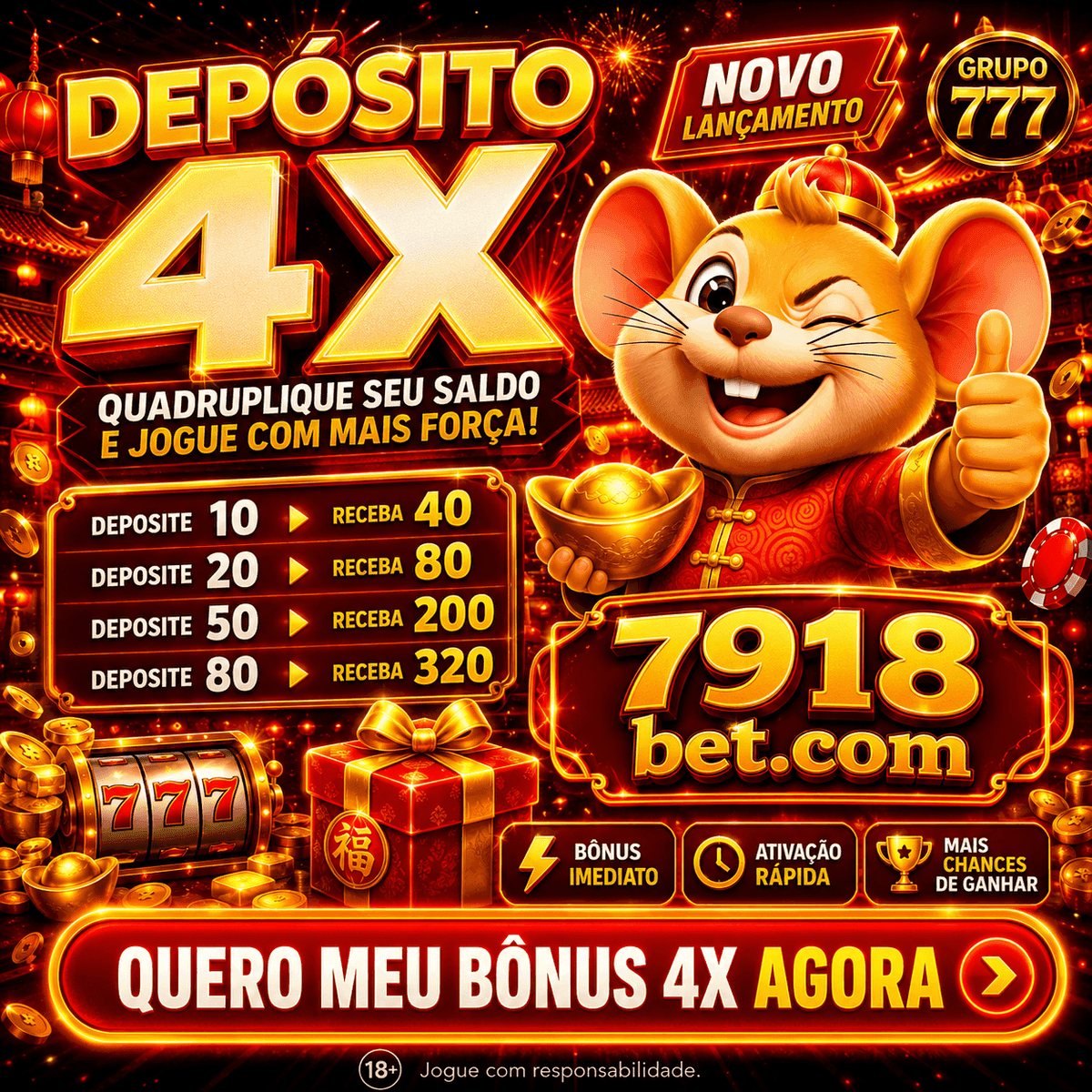 Logo 7918BET.COM - DEPOSITO 4X