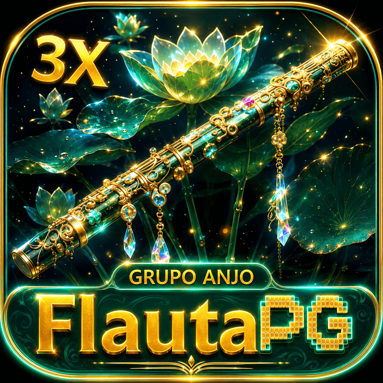 Logo FLAUTA PG.COM - DEPOSITO 3X