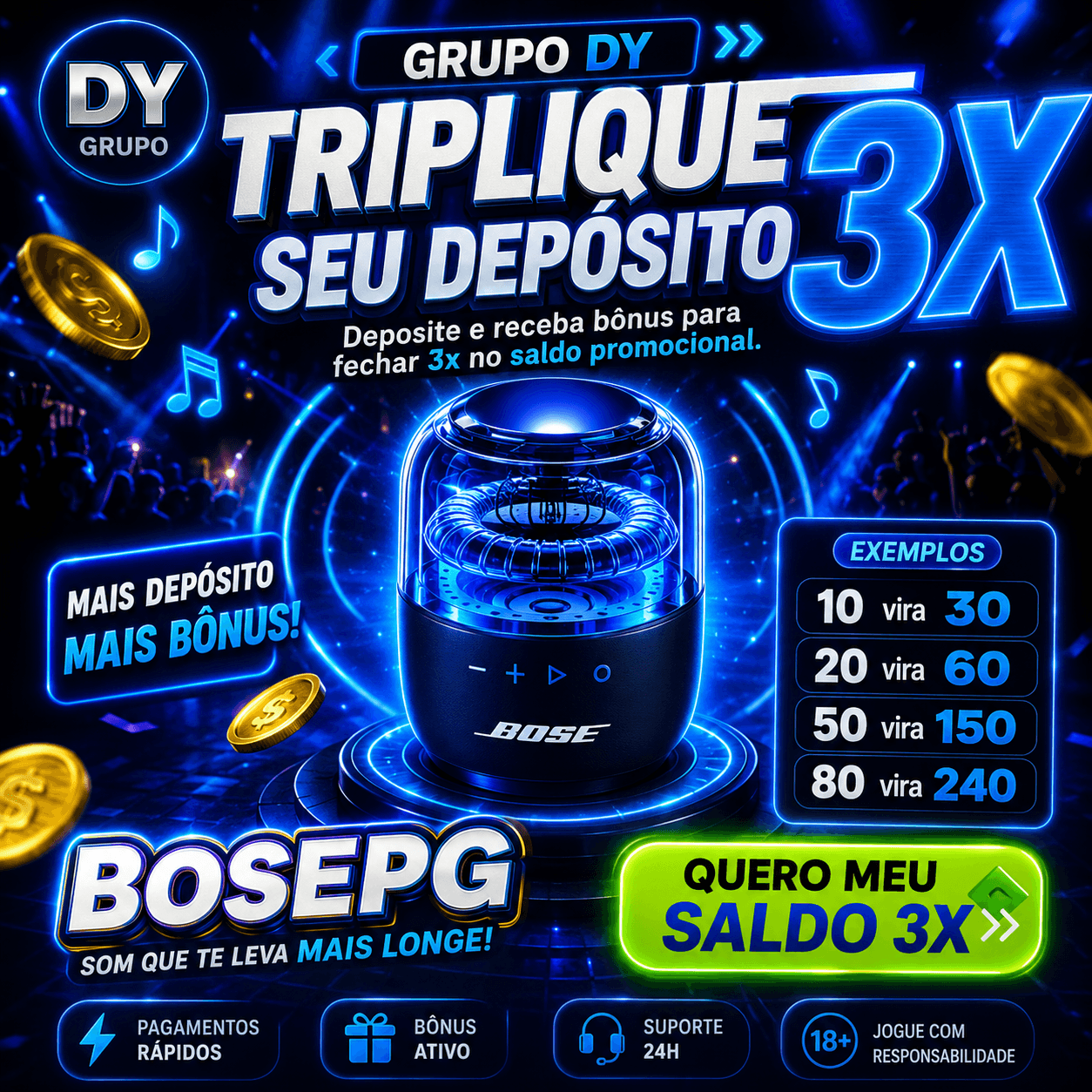 Logo BOSE PG.COM - DEPOSITO 3X