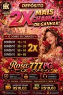 Logo ROSA777 PG.COM - DEPOSITO 2X