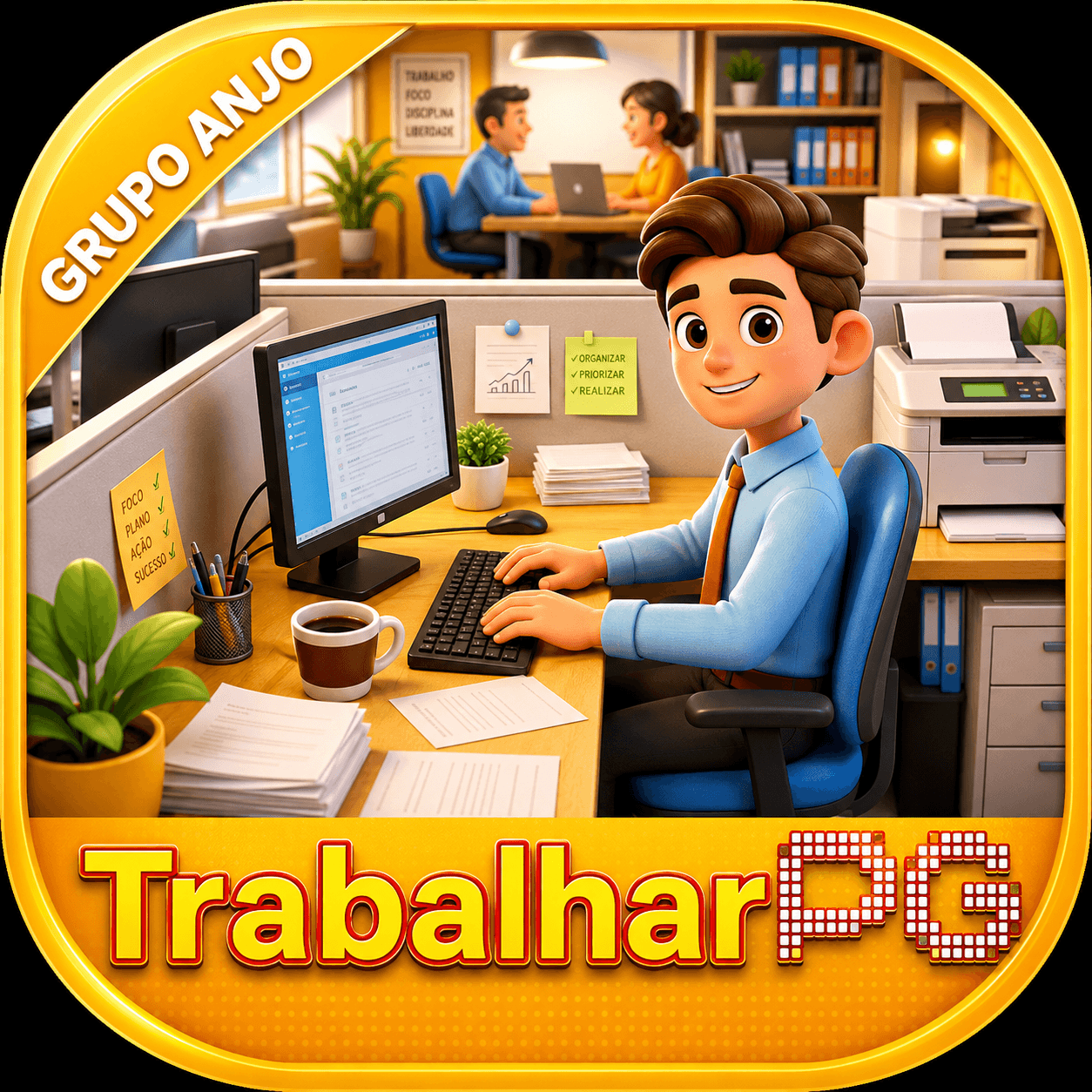 Logo TRABALHAR PG.COM